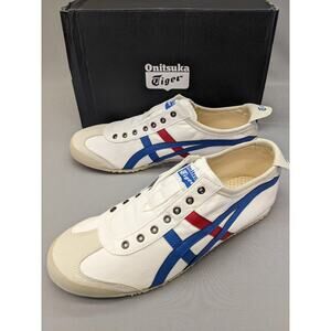Onitsuka Tiger Mexico 66 Slip-On White/Tricolor 1183A360-121 Size US 5